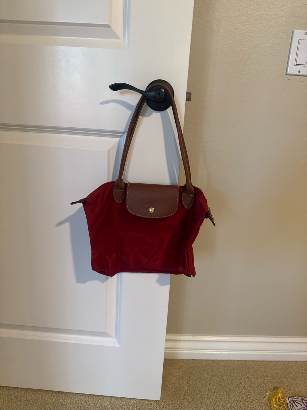 Women's Medium Longchamp Red Tote